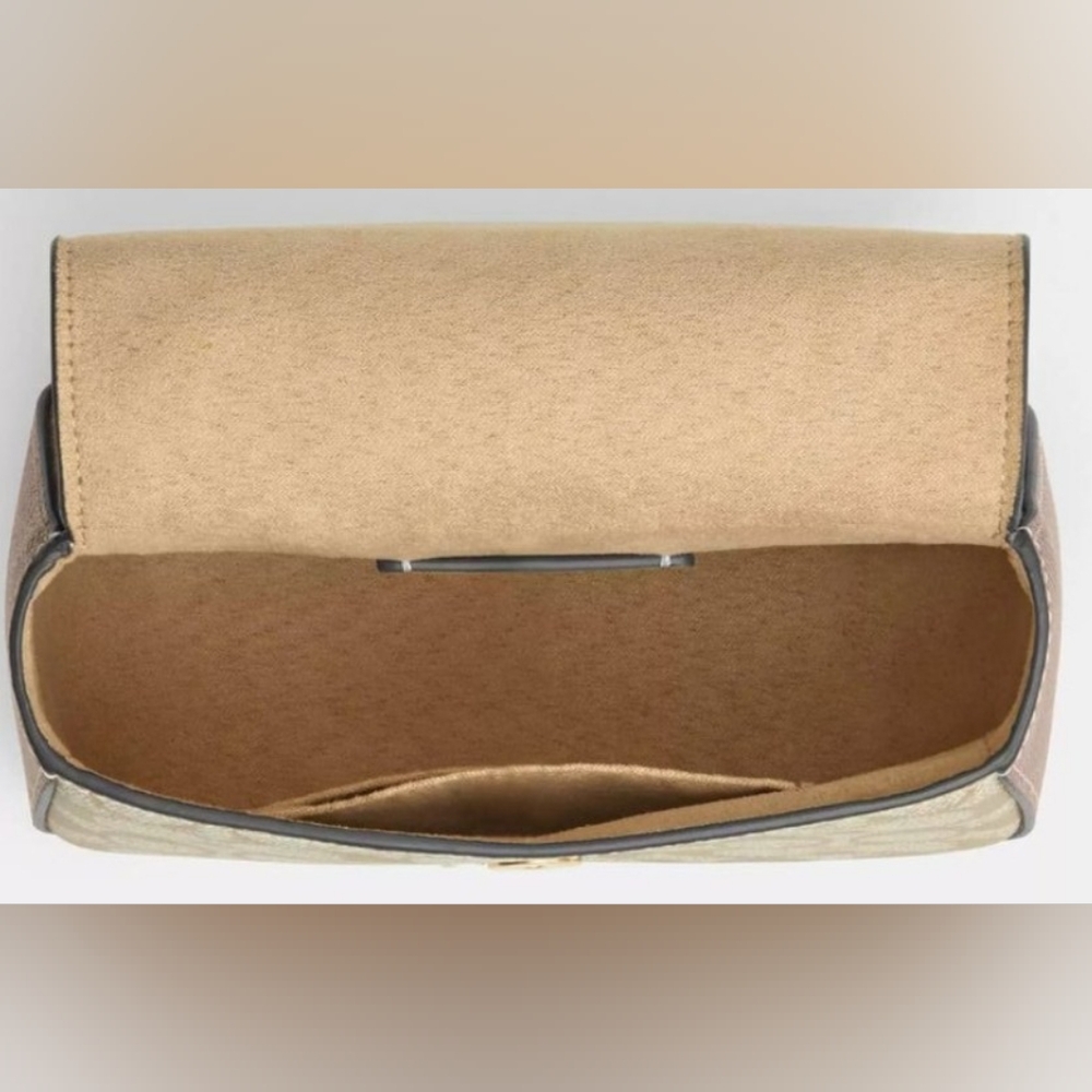 Coach Lysa Top Handle Bag - Champagne - Picture 8 of 10